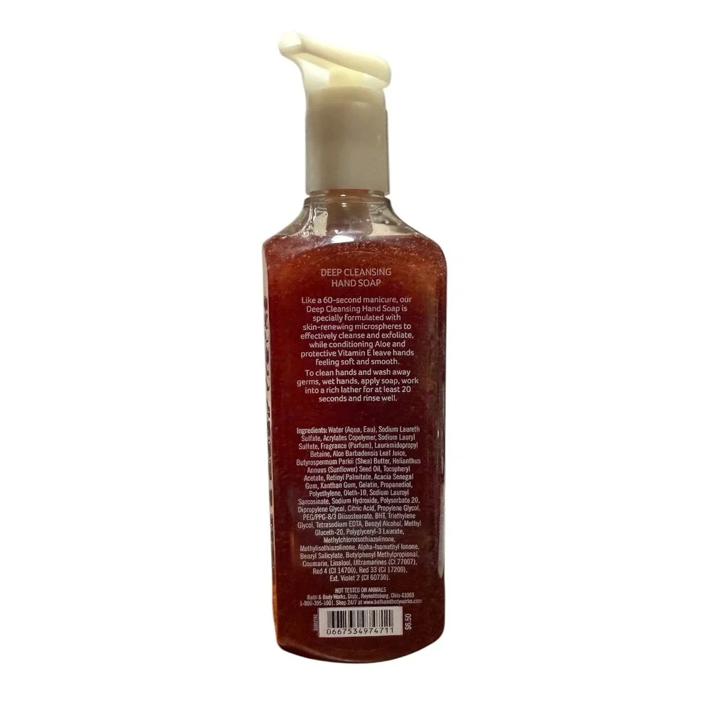 Bath and Body Works Japanese Cherry Blossom deep cleansing Hand Soap